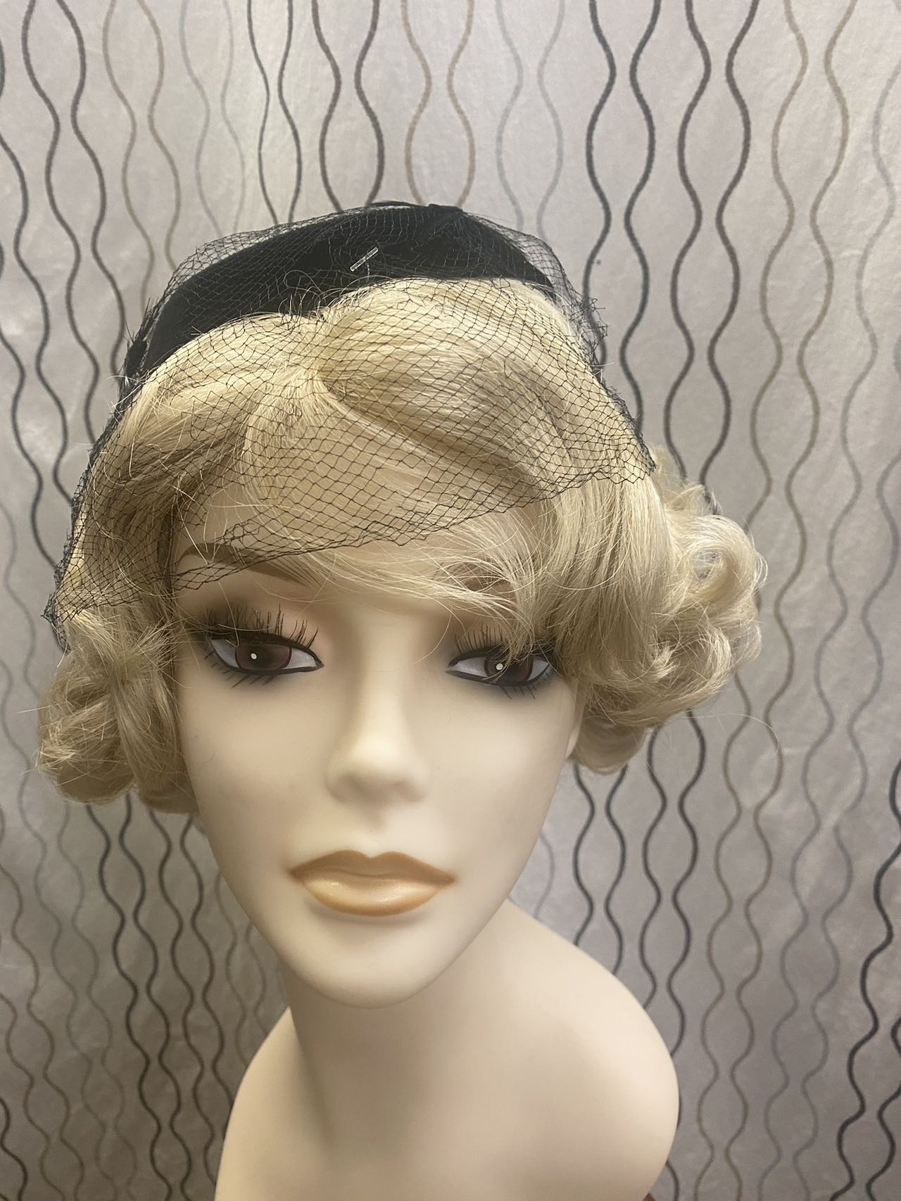 women black netting hat