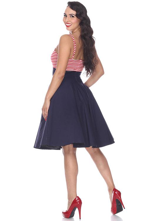 Nautical Dress - A Walk Thru Time Vintage