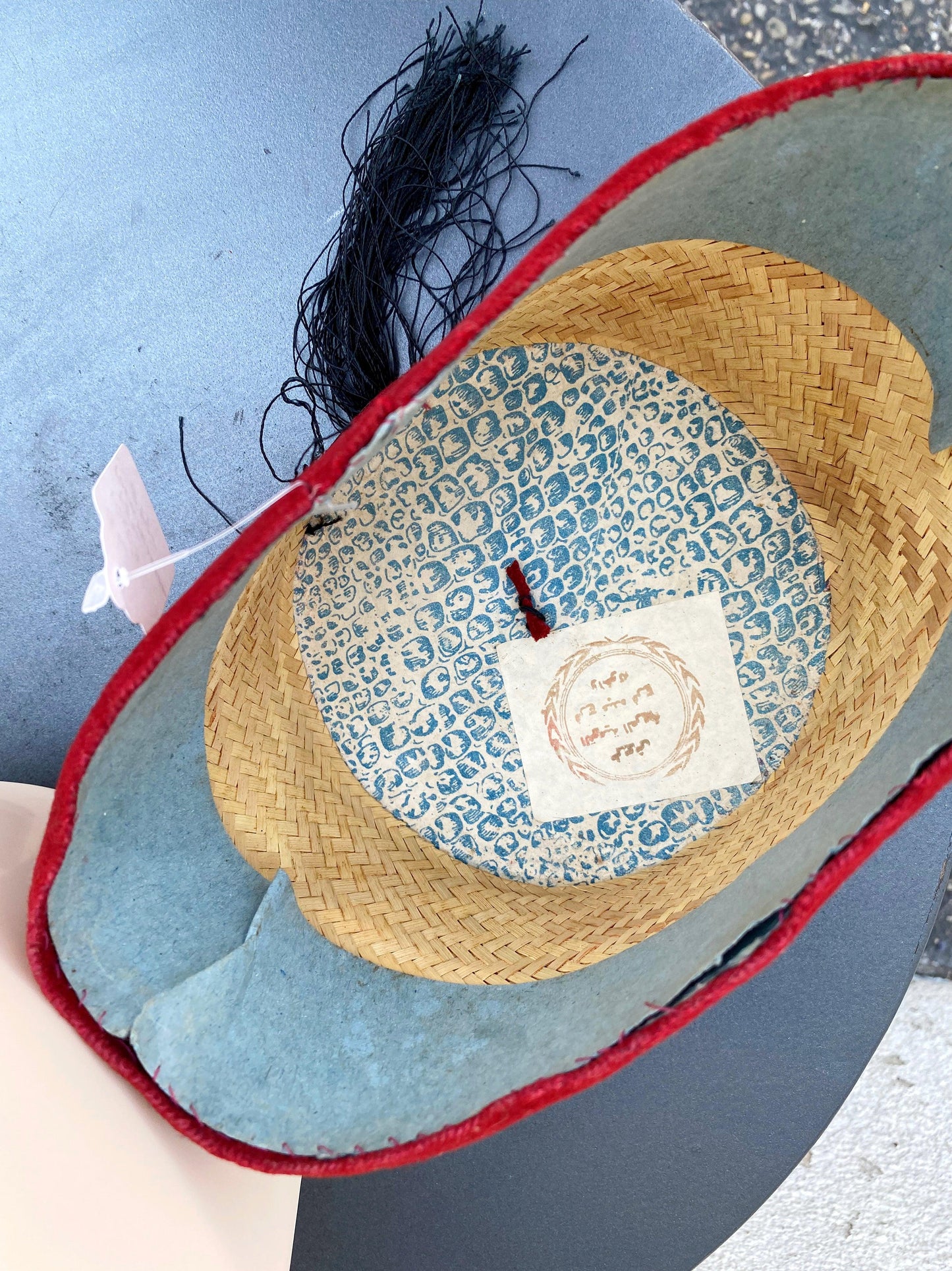 1950's Moroccan Red Fez Hat - A Walk Thru Time Vintage
