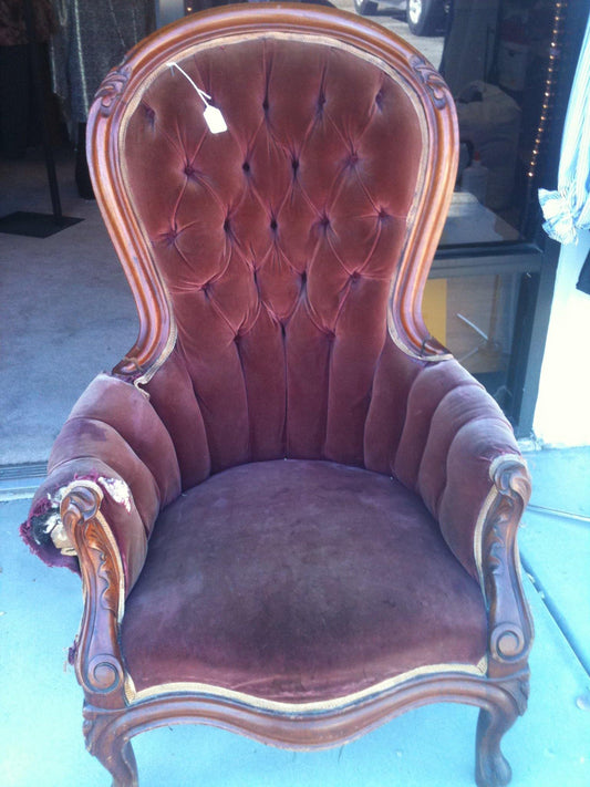 Austrian Mahogany Waterfall chair frame