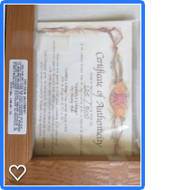 Marty Bell "Lullaby Cottage"on canvas signed. #125/900 painted August 1988 - A Walk Thru Time Vintage