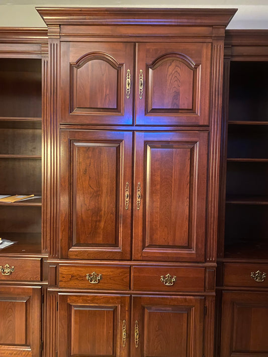 PENNSYLVANIA HOUSE Solid Cherry Traditional Style 36" Media Armoire / Wall Unit
